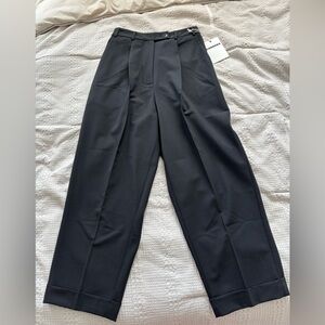 NWT Cordera Black Pleated Trousers